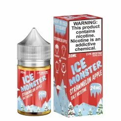 VTM B2C Warehouse Strawmelon Apple E-Liquid By Ice Monster Synthetic Salt Synthetic Nicotine