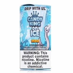 VTM B2C Warehouse Swedish E-Juice By Candy King On Ice Synthetic Synthetic Nicotine