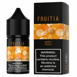 VTM B2C Warehouse Sweet Peach E-Liquid By Fruitia Salt