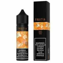 VTM B2C Warehouse NEW Sweet Peach Soda E-Juice By Fruita Synthetic