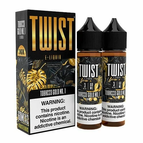 VTM B2C Warehouse Tobacco Gold No. 1 Twin Pack By Twist E-Liquids