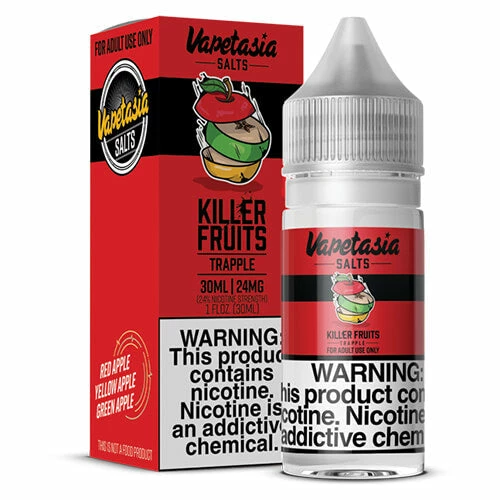 VTM B2C Warehouse NEW Trapple E-Liquid By Vapetasia Killer Fruits NTN Salt