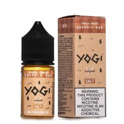 VTM B2C Warehouse Vanilla Tobacco Granola Bar E-Liquid By Yogi E-Liquid Salt