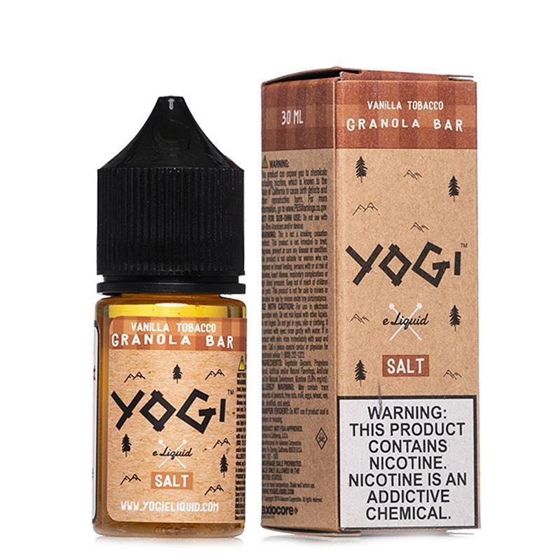 VTM B2C Warehouse Vanilla Tobacco Granola Bar E-Liquid By Yogi E-Liquid Salt