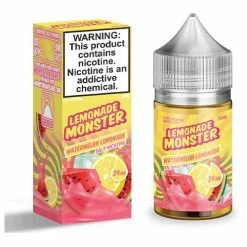 VTM B2C Warehouse NEW Watermelon Lemonade E-Liquid By Lemonade Monster Synthetic Salt