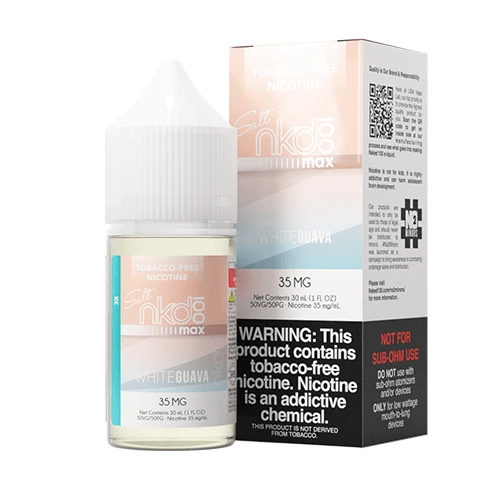 VTM B2C Warehouse White Guava Ice E-Liquid By Naked 100 Synth Salt
