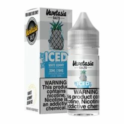 VTM B2C Warehouse White Gummy ICED E-Liquid By Vapetasia Killer Sweets SALTS