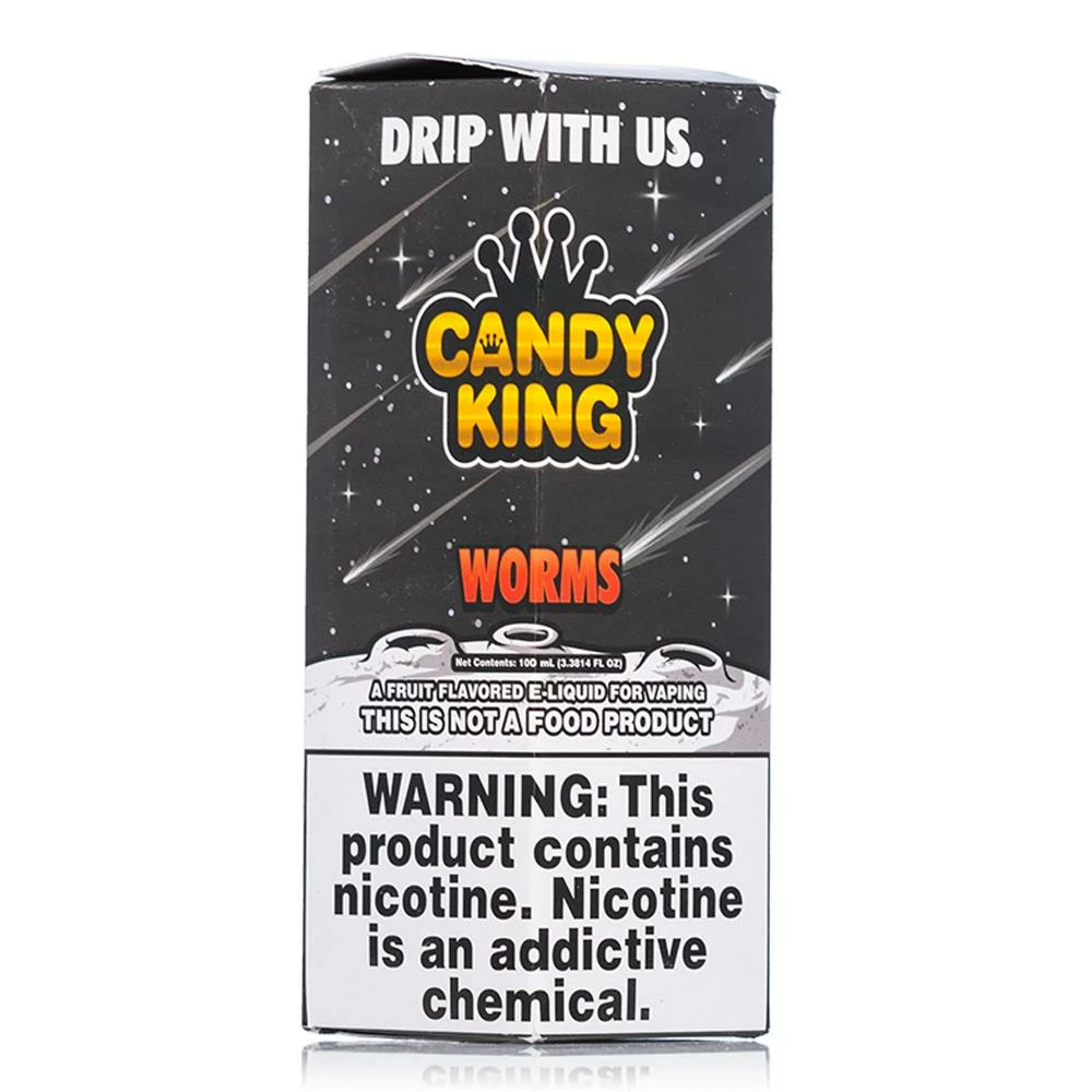 VTM B2C Warehouse Worms E-Juice By Candy King Synthetic Synthetic Nicotine