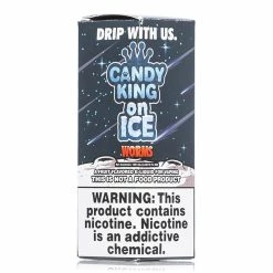 VTM B2C Warehouse Worms E-Juice By Candy King On Ice Synthetic Synthetic Nicotine