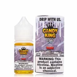 VTM B2C Warehouse Synthetic Nicotine Iced Worms E-Liquid By Candy King On Synthetic Salt