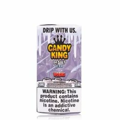 VTM B2C Warehouse Synthetic Nicotine Iced Worms E-Liquid By Candy King On Synthetic Salt